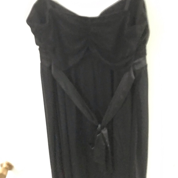 Half length black dress. Worn a couple times. Great condition. Adjustable straps - Picture 3 of 3
